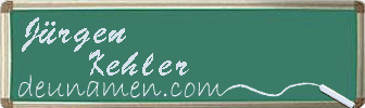Jürgen Kehler Visitenkarte